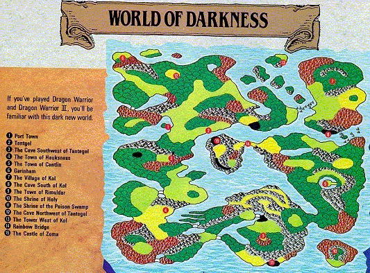 Dragon Quest 1 World Map Maps Catalog Online.